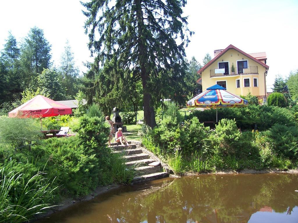 Gosciniec Nad Stawem Villa Szczytno  Eksteriør billede